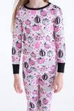 Quinn Long Sleeve Two Piece Pajama Set- Final Sale