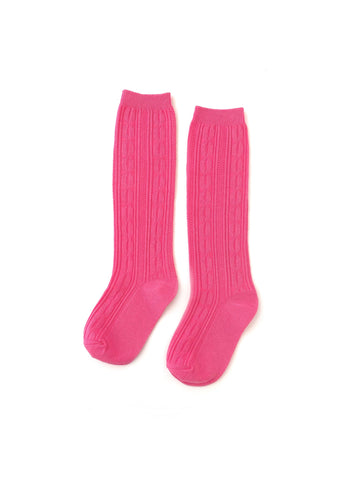 Hot Pink Knee High Socks