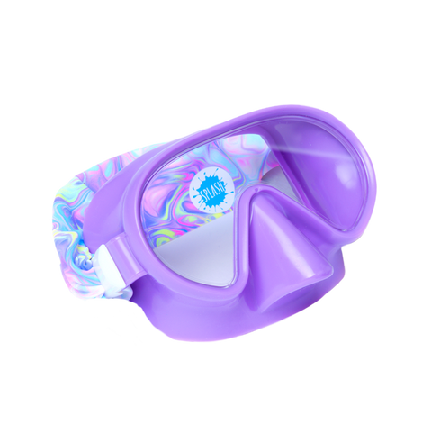 Splash Swim Mask- Pastel Swirl