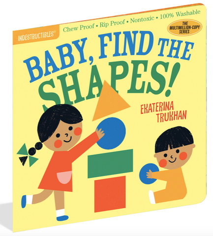 Indestructible Book - Baby, Find The Shapes