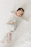 Newborn Knotted Gown- Whimsy