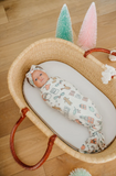 Copper Pearl Knit Swaddle Blanket- Cindy
