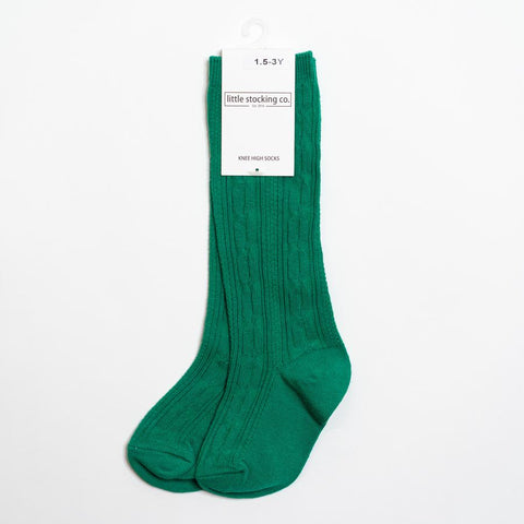 Emerald Knee High Socks