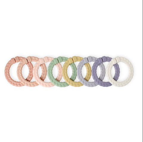 Bitzy Bespoke Itzy Rings™ Pastel Linking Ring Set
