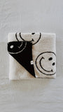 Black & Ivory Just Smile | Blanket