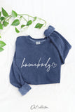 HOMEBODY Mineral Graphic Sweatshirt - Vintage Denim