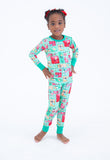Ralphie Long Sleeve Two Piece Pajama Set- Final Sale