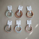 3-Pack Pearl Teething Bracelet - Clary Sage/Tuscany/Desert Sand