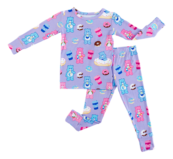 Care Bears™ Donuts And Coffee Two Piece Pajama Set – Lulu And Bee