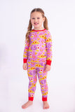 Care Bears™ Pizza Valentine Two Piece Pajama Set- Final Sale