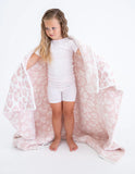 Zara Microfiber Plush Birdie Blanket- Final Sale
