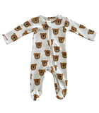 Baby Bear Zip Footie