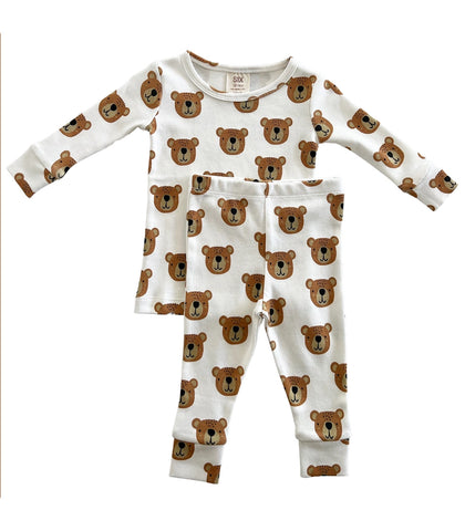 Baby Bear Two Piece Pajama Set
