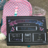 Chalkboard Placemat- Back to School