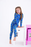 Benjamin Two Piece Long Sleeve Pajama Set- Final Sale