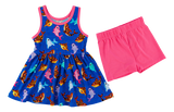 Bruce Birdie Peplum Set