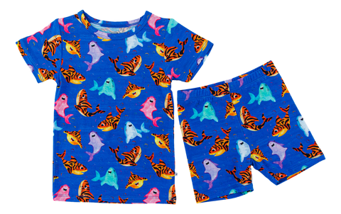 Bruce Two Piece Shorts Pajama Set