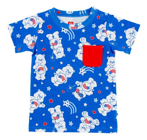 Care Bears™ America Cares Bamboo/Cotton Pocket T-Shirt