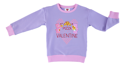 Care Bears™ Pizza Valentine Crewneck Sweatshirt