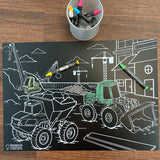 Chalkboard Placemat- Construction