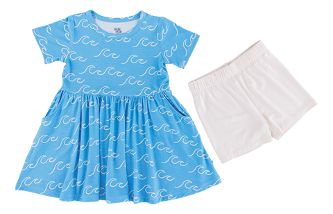 Cove Birdie Dress Set With Shorts