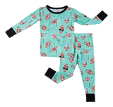Elliot Two Piece Long Sleeve Pajama Set- Final Sale
