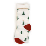Christmas Trees Knit Tights