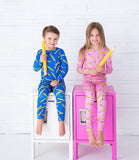 Grace Two Piece Long Sleeve Pajama Set- Final Sale