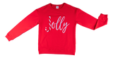 Adult Jolly Crewneck Sweatshirt- Final Sale