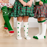 Tree Farm Knee High Socks- Set of 3