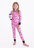 Maize Long Sleeve Two Piece Pajama Set- Final Sale