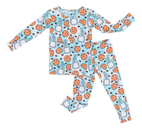 Mint Two Piece Long Sleeve Pajama Set