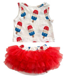 Popsicle / Organic Tutu Bloomer Set