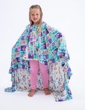 Mariah / Fritz Ruffle Toddler Birdie Blanket- Final Sale