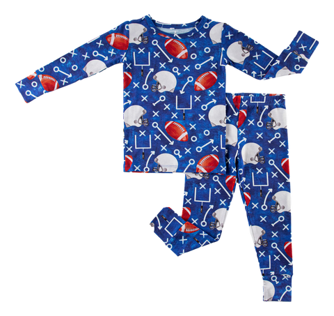 Troy Two Piece Long Sleeve Pajama Set