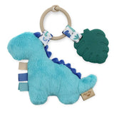Itzy Pal Plush and Teether- Dino