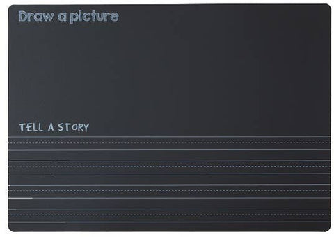 Chalkboard Draw and Write Placemat
