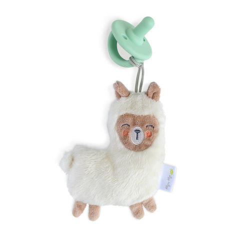 Itzy Ritzy Sweetie Pal Pacifier and Stuffed Animal- Llama