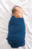 Copper Pearl Knit Swaddle Blanket- River
