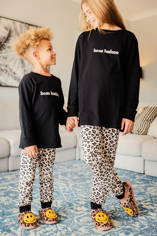 Leopard Lounge Pant- Kids