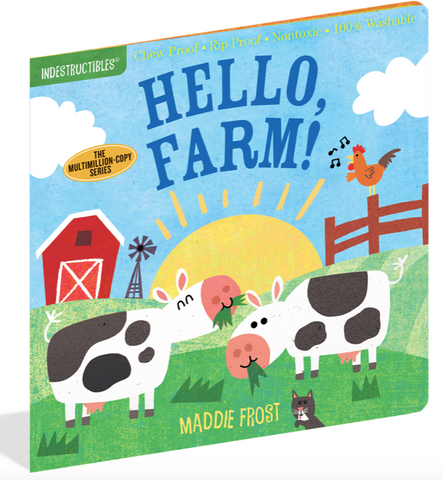 Indestructible Book - Hello Farm