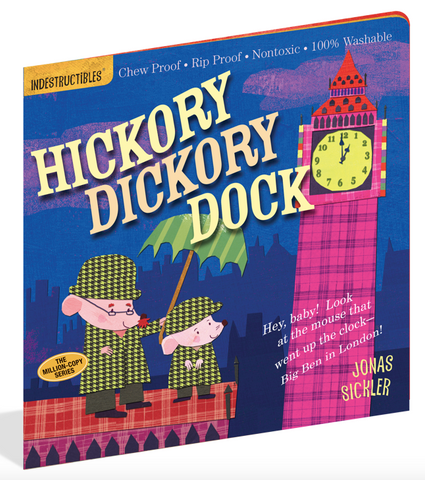 Indestructible Book - Hickory Dickory Dock