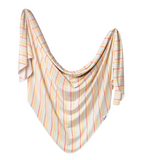 Copper Pearl Knit Swaddle Blanket- Rainee