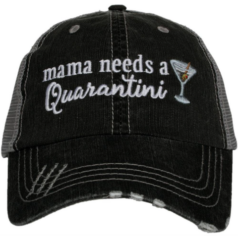 Women's Trucker Hat - Mama Needs A Quarantini