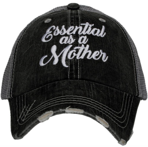 Women's Trucker Hat - Essential As A Mother