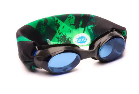 Splash Swim Goggles- Green Fusion