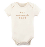 Tenth and Pine Short Sleeve Bodysuit- Sun Sand and Waves
