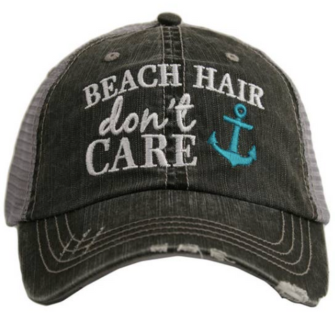 Women's Trucker Hat - Beach Hair Don't Care
