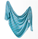 Copper Pearl Knit Swaddle Blanket- Milo