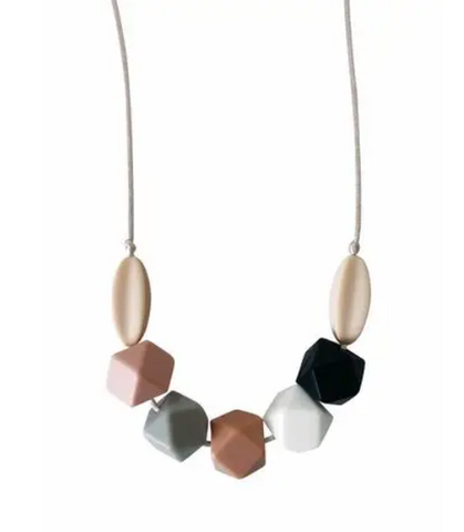 Chewable Charm Teething Necklace- Audrey